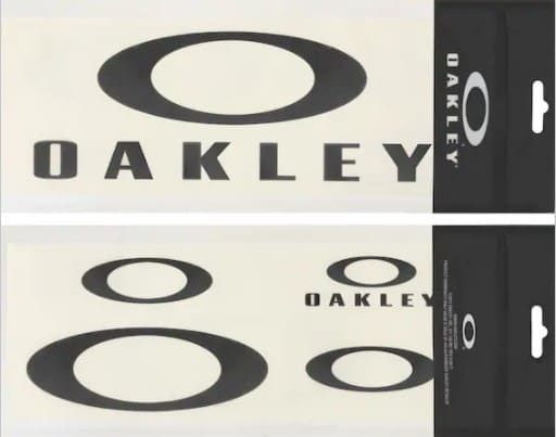 Spare parts, for those frames that need a little TLC. Get them out of the drawer and back on the track exploring. Oakley Sticker Pack Large.